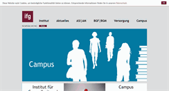 Desktop Screenshot of gesundheitsmanagement.com